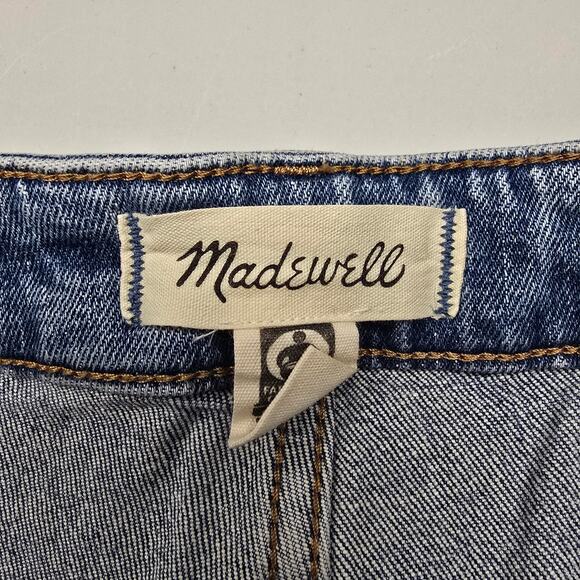 Women's Madewell "The Curvy Mid-Rise Perfect Vintage Jean" Denim Jeans | Size 30 - Picture 7 of 9